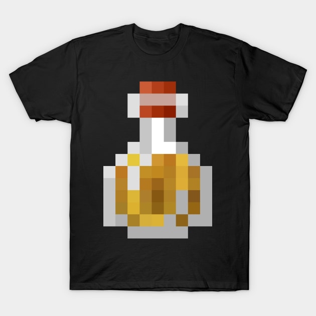 Minecraft Potion of Fire Resistance T-Shirt by ParaholiX